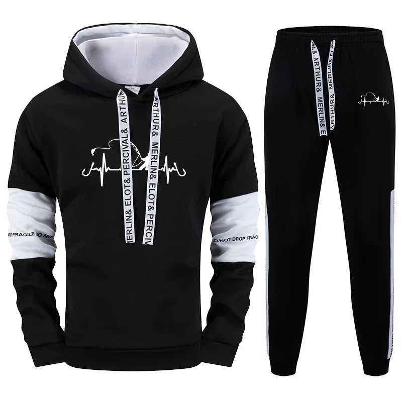 Men’s Streetwear Tracksuit Set
