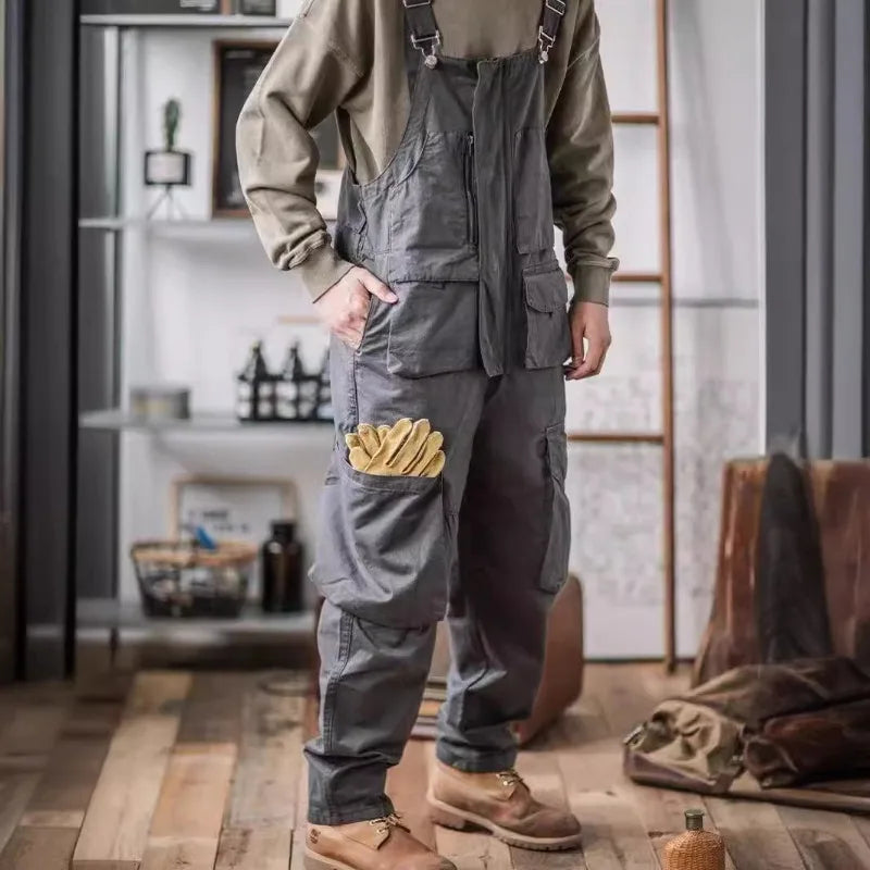 Men’s Vintage Workwear Overalls