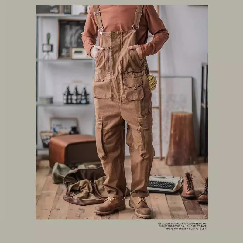 Men’s Vintage Workwear Overalls
