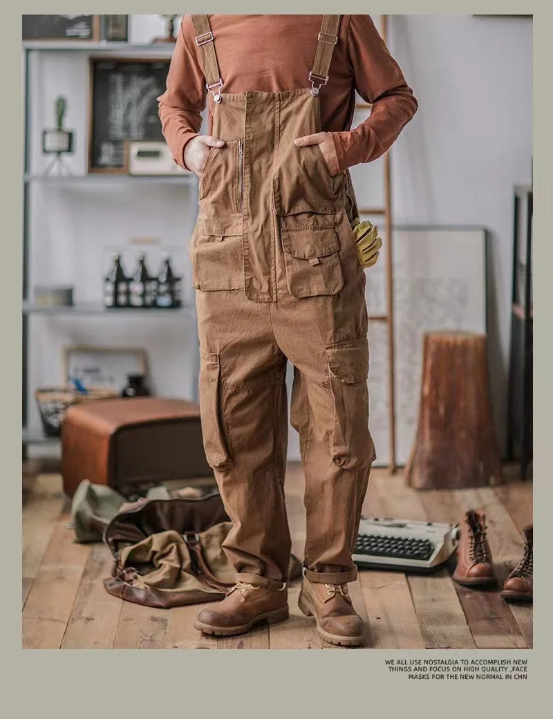 Men’s Vintage Workwear Overalls