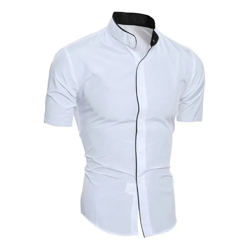 Men’s Slim Fit Button-Up Shirt